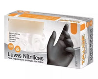 LUVA NITRILICA PRETA M / TALGE