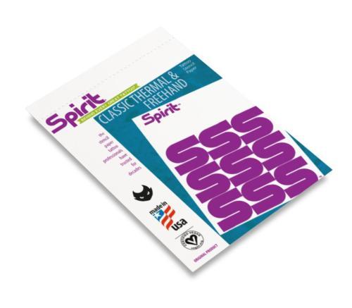 PAPEL HECTOGRÁFICO TÉRMICO SPIRIT C/ 20UN