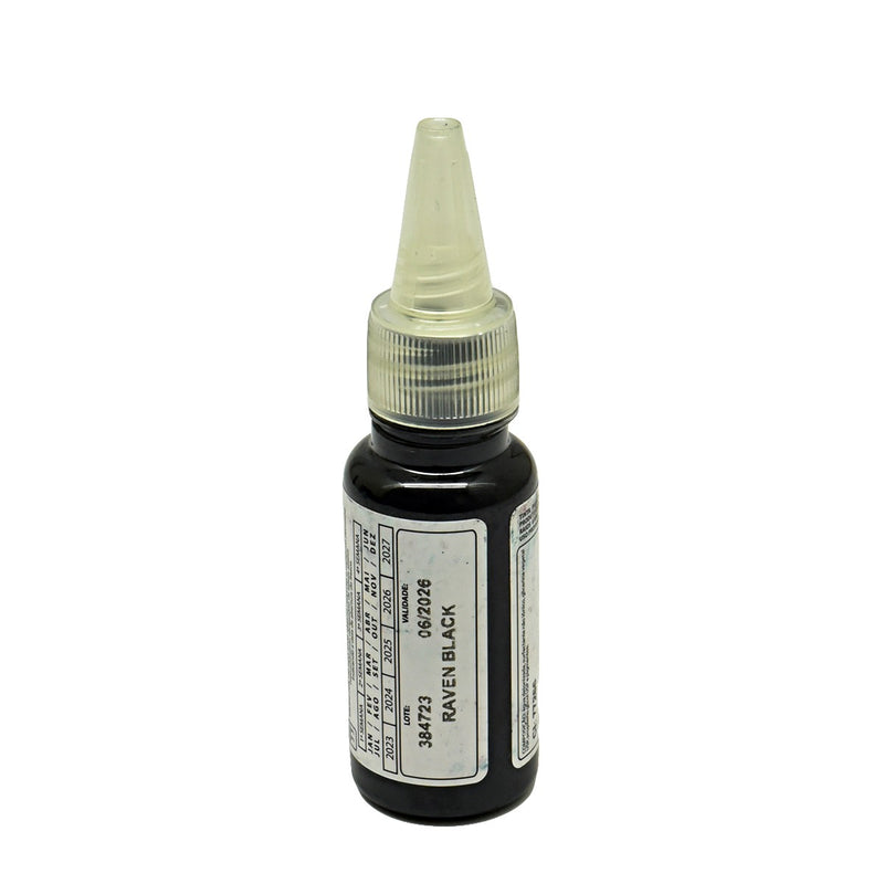 TINTA PRETA RAVEN BLACK FINE LINE 15ML