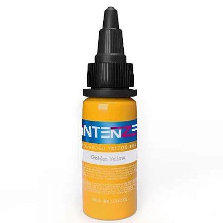 TINTA INTENZE GOLDEN YELLOW 30ML / TATOO/ TATUAGEM