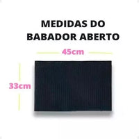 BABADOR DESCARTAVEL P/ BANCADA TATUAGEM - PRETO