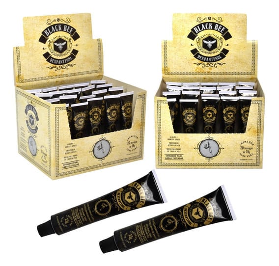 KIT POMADA AFTERCARE BLACK BEE - 2 CXS (40 UND)
